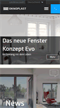 Mobile Screenshot of oknoplast.de