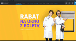 Desktop Screenshot of oknoplast.com.pl